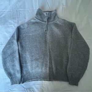 Johnstons of Elgin Gray Sweater